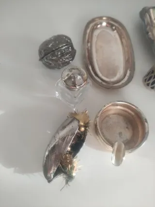 Oggetti in argento placcato