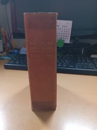 Diccionario lengua española D. José Alemany