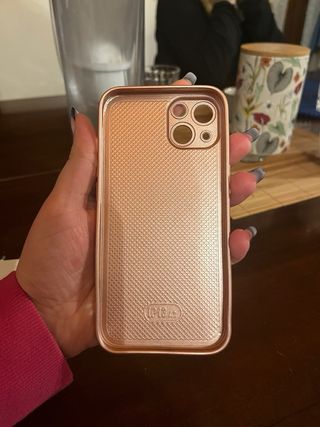Cover Glitter Rosa iPhone 13