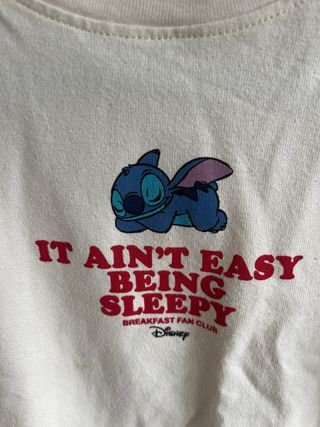 Camiseta Zara Stitch Talla 8-9