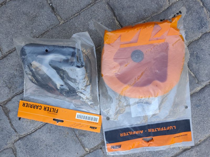 FILTRO DE AIRE Y ARAÑA KTM 250 SX  2008, REF ARAÑA - foto 1