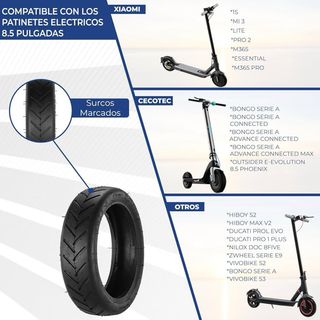 Rueda Patinete Xiaomi 8,5 pulgadas