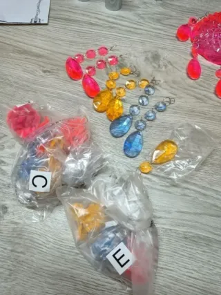 Lámpara con 3 luces, bombillas excluidas, E14, 40