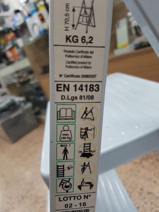 Escalera Gierre 3 peldaños