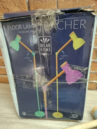 BEL AIR HOME - Lámpara de Pie TEACHER En Metal