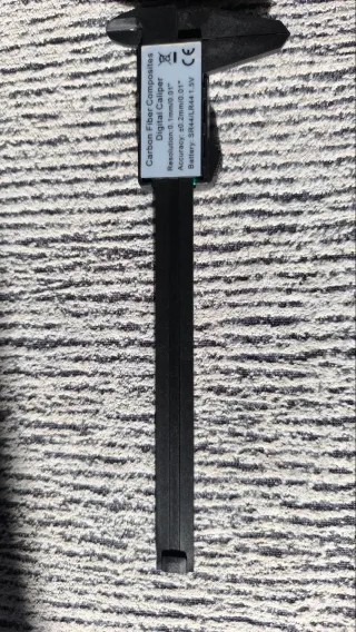 Calibre Digital Electrónico  de Fibra