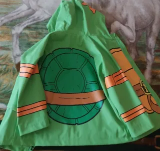 Impermeable niño Tortugas Ninja talla 104