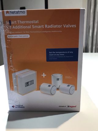 Netatmo Termostato + 3 Valvole Radiatore