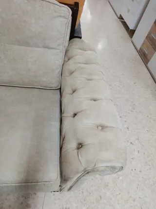 Sofá Chester Estíbaliz 2 plazas beige