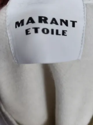 Sudadera Isabel Marant Verde y Blanca