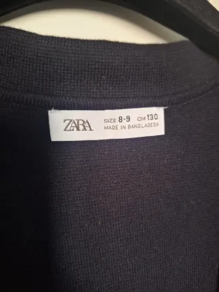 Blazer azul marino niño Zara talla 8/9 años