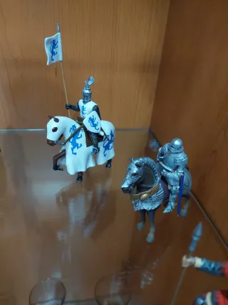 Collezione di 8 Soldatini di Piombo Montati