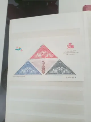 Surtido Sellos Los Viajes de Colón