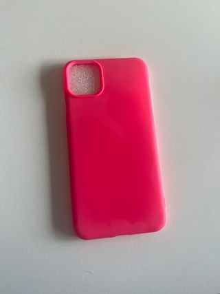 Funda iPhone 11 Pro Max Rosa Fosforescente