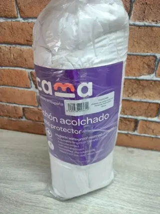 Protector de colchón Acolchado antiácaros Cama 140