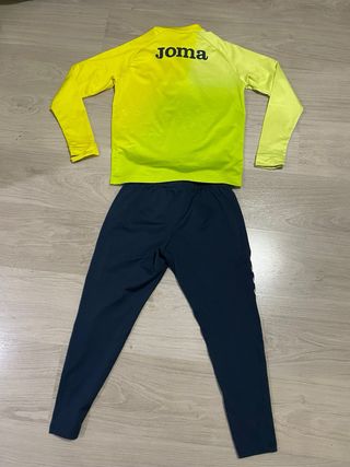 Chándal Villarreal Joma Talla 9-10 años