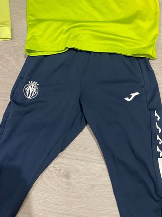 Chándal Villarreal Joma Talla 9-10 años