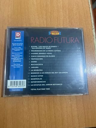Radio Futura Simplemente lo mejor CD