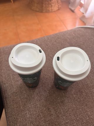 Vasos Starbucks Navidad reutilizables
