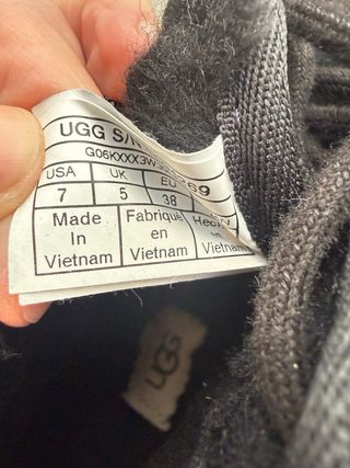 Botas negras de ante con cordones