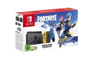 Nintendo Switch Edición Fortnite + Mando + Juegos