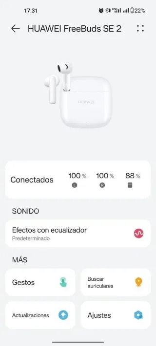 HUAWEI FreeBuds SE 2 - Auriculares 40 Horas