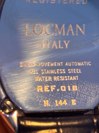 Reloj Locman Italia Edición Limitada Automático
