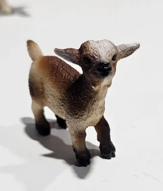 Cabra Blanca y Cría Schleich