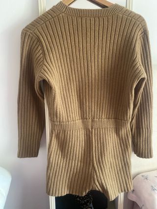 Mono Zara punto marrón