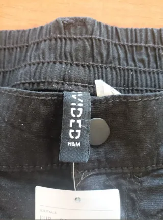 Pantalones cargo negros