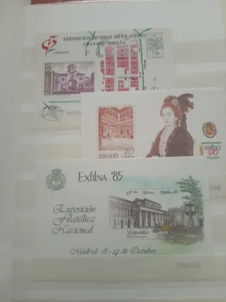 Surtido Sellos EXPOSICIÓN MUNDIAL FILATELIA