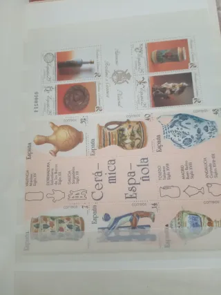 Surtido Sellos EXPOSICIÓN MUNDIAL FILATELIA