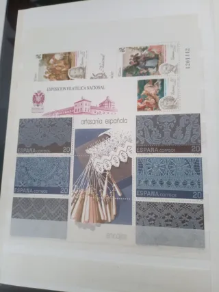 Surtido Sellos EXPOSICIÓN MUNDIAL FILATELIA