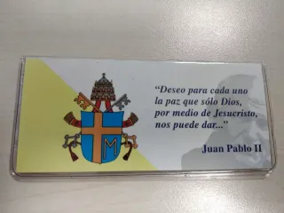 4 Monedas Homenaje Papa Juan Pablo II