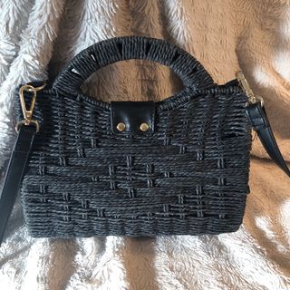 Bolso de mano tejido