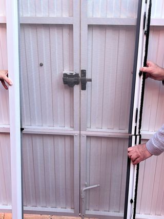 Mosquitera doble apertura