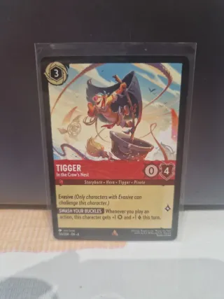 Tigger In the Crow's Nest LORCANA Carta