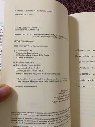 Tanizaki Junichiro./ Cuatro Casos Criminales