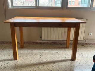 Mesa y 4 Sillas Comedor Madera