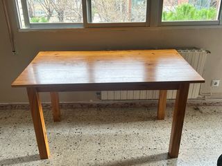 Mesa y 4 Sillas Comedor Madera