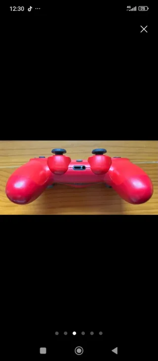 Mando PS4 Rojo