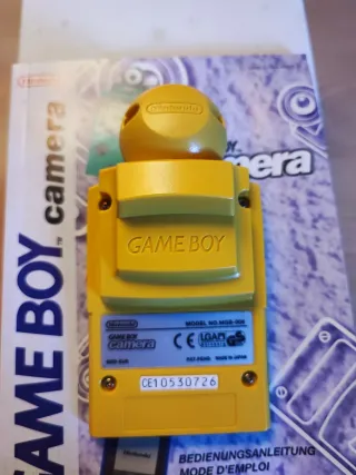 Camera Amarilla para Nintendo Game boy, perfecta!