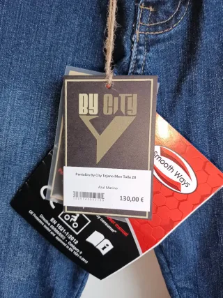 Pantalón Vaquero Moto By City