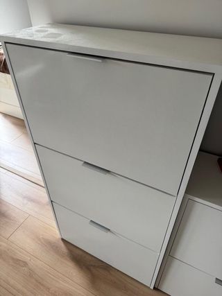 Zapatero Blanco Leroy Merlin