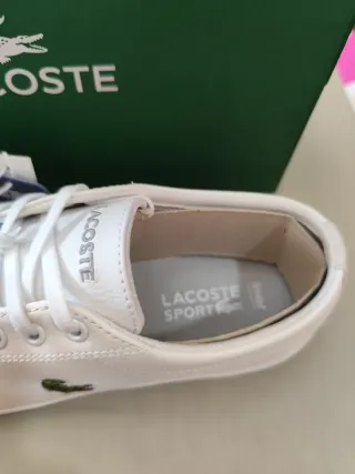 Zapatillas Lacoste Mujer Blancas