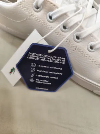 Zapatillas Lacoste Mujer Blancas