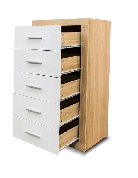 OFFERTA!!! Comodino Beige e Bianco