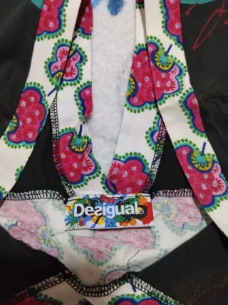 Vestido Desigual Talla M Multicolor