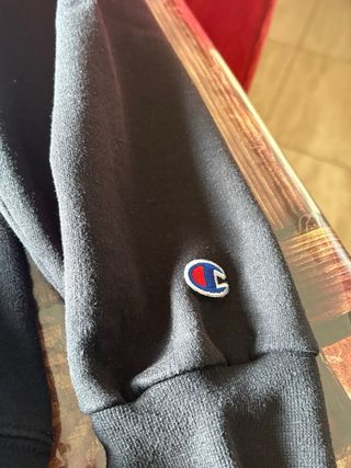 Felpa Champion College Americano Nera