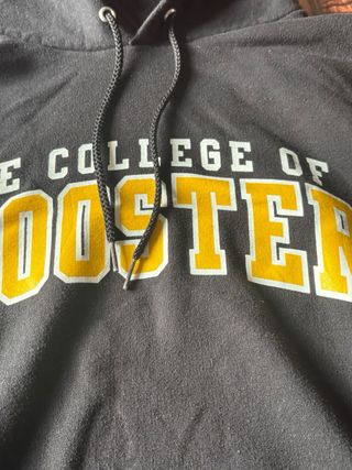 Felpa Champion College Americano Nera